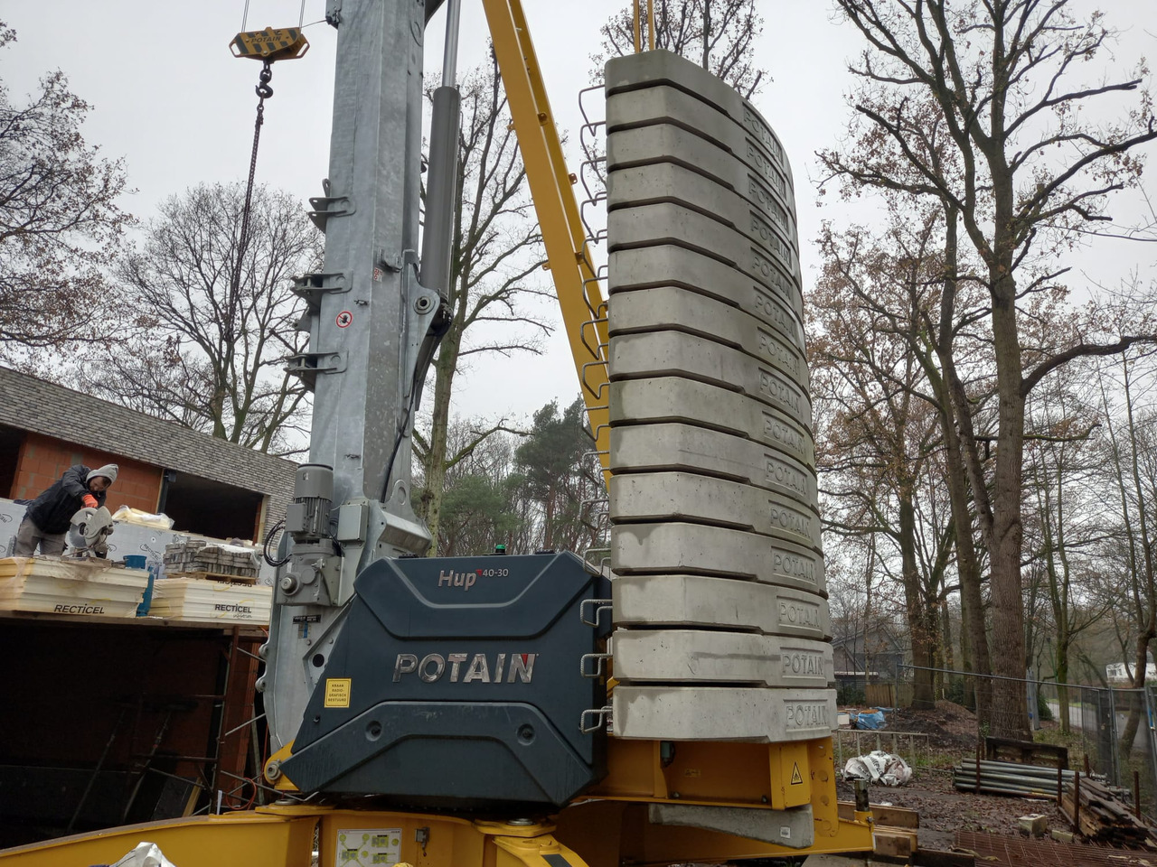 Potain HUP 40-30 - Grua automontante: foto 4 Potain HUP 40-30 - Grua automontante: foto 4
