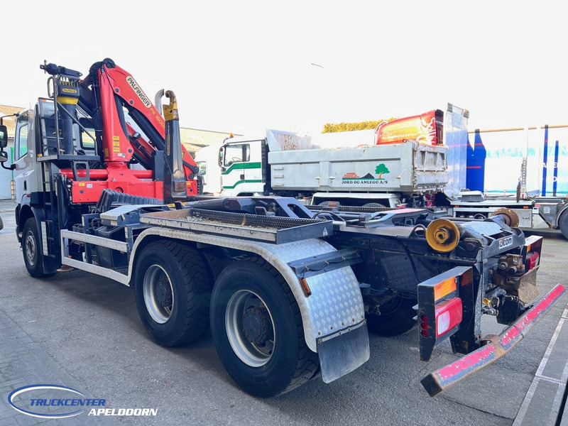 DAF CF 85.410 6x4 Steel springs, Palfinger PK 16001, Palift - Caminhão polibenne, Caminhão grua: foto 4 DAF CF 85.410 6x4 Steel springs, Palfinger PK 16001, Palift - Caminhão polibenne, Caminhão grua: foto 4