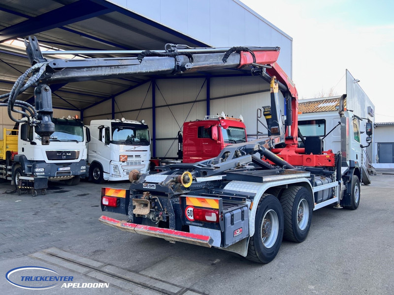 DAF CF 85.410 6x4 Steel springs, Palfinger PK 16001, Palift - Caminhão polibenne, Caminhão grua: foto 2 DAF CF 85.410 6x4 Steel springs, Palfinger PK 16001, Palift - Caminhão polibenne, Caminhão grua: foto 2