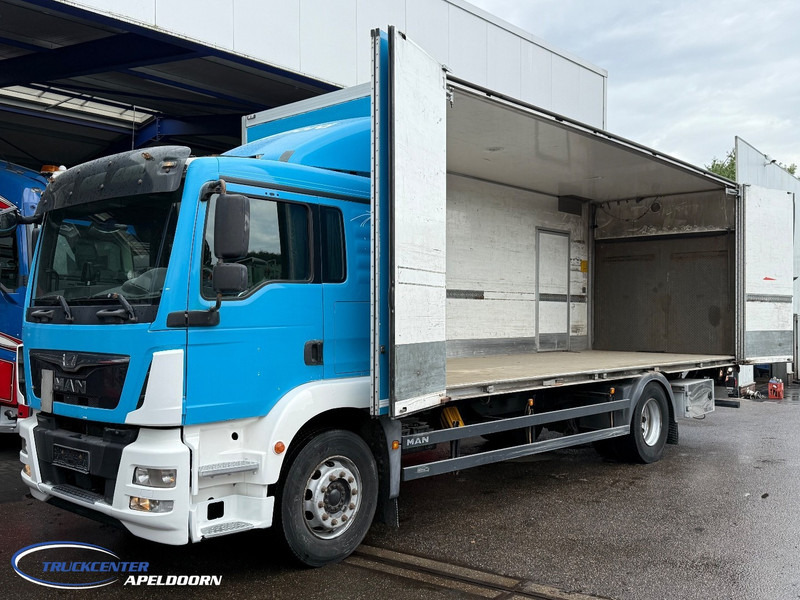 MAN TGM 19.290 Zijdeuren laadbak, 6 Cilinder, Slaapcabine, Euro 6 - Caminhão furgão: foto 1 MAN TGM 19.290 Zijdeuren laadbak, 6 Cilinder, Slaapcabine, Euro 6 - Caminhão furgão: foto 1