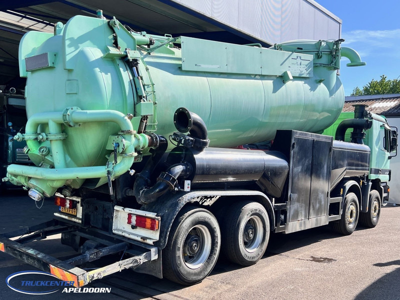 Mercedes-Benz Actros 4140 Naaktgeboren Vortex VP8000, 8x4 Steel spring Manuel - Caminhão limpa fossa: foto 2 Mercedes-Benz Actros 4140 Naaktgeboren Vortex VP8000, 8x4 Steel spring Manuel - Caminhão limpa fossa: foto 2