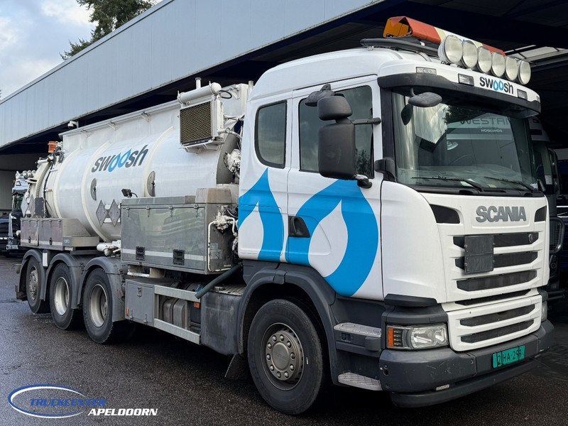 Scania G450 Euro 6, 8x4, ADR, 3 Compartimenten, Jurop, Pratisoli - Caminhão limpa fossa: foto 1 Scania G450 Euro 6, 8x4, ADR, 3 Compartimenten, Jurop, Pratisoli - Caminhão limpa fossa: foto 1