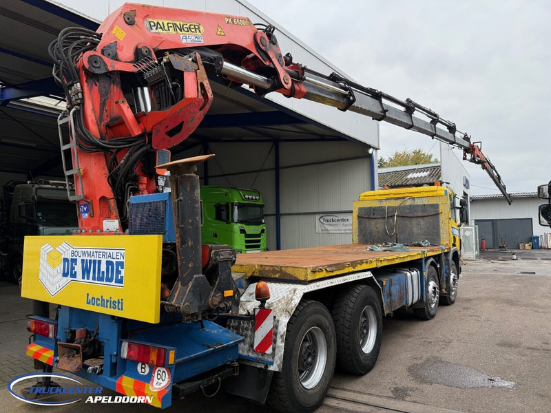 Scania P124-420 Palfinger PK 66000 + Jib, 8x4 Naafreductie, Bladgeveerd, Handgeschakeld - Caminhão grua: foto 2 Scania P124-420 Palfinger PK 66000 + Jib, 8x4 Naafreductie, Bladgeveerd, Handgeschakeld - Caminhão grua: foto 2