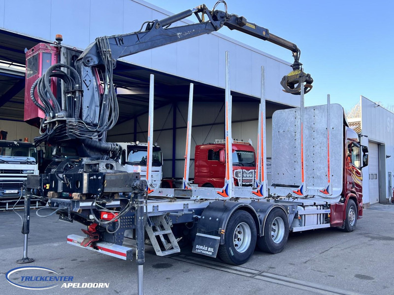 Scania R650 V8 NGS 6x4, Retarder, Jonsered Houtkraan - Caminhão florestal, Caminhão grua: foto 2 Scania R650 V8 NGS 6x4, Retarder, Jonsered Houtkraan - Caminhão florestal, Caminhão grua: foto 2