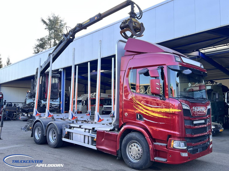 Scania R650 V8 NGS 6x4, Retarder, Jonsered Houtkraan - Caminhão florestal, Caminhão grua: foto 1 Scania R650 V8 NGS 6x4, Retarder, Jonsered Houtkraan - Caminhão florestal, Caminhão grua: foto 1