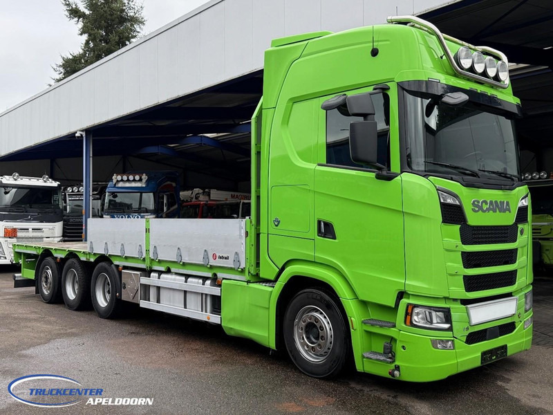 Scania R730 V8 NGS 8x4, Retarder, Machinetransporter - Caminhão transporte de veículos: foto 1 Scania R730 V8 NGS 8x4, Retarder, Machinetransporter - Caminhão transporte de veículos: foto 1
