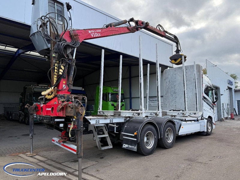 Volvo FH 650 6x4, FTG V1000X.81 Houtkraan - Caminhão florestal, Caminhão grua: foto 2 Volvo FH 650 6x4, FTG V1000X.81 Houtkraan - Caminhão florestal, Caminhão grua: foto 2