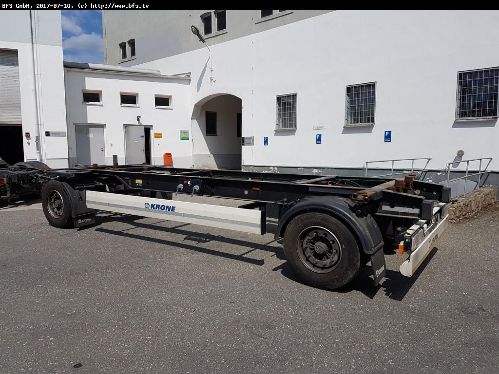 Krone Lafette AZ 18E BDF Lafette - Reboque transportador de contêineres/ Caixa móvel: foto 2 Krone Lafette AZ 18E BDF Lafette - Reboque transportador de contêineres/ Caixa móvel: foto 2