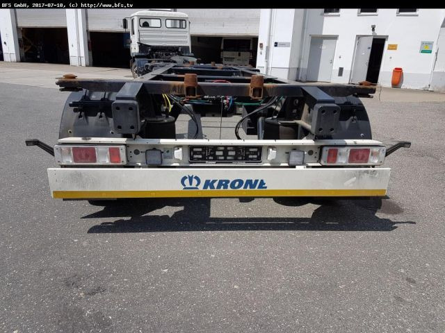 Krone Lafette AZ 18E BDF Lafette - Reboque transportador de contêineres/ Caixa móvel: foto 3 Krone Lafette AZ 18E BDF Lafette - Reboque transportador de contêineres/ Caixa móvel: foto 3