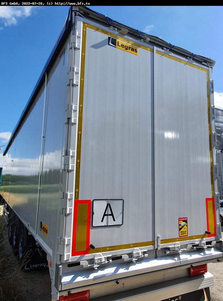 Legras Schubboden FMA LEICHT 91,4 m³, 7mm, 2/2, Seitens - Semireboque piso móvel: foto 3 Legras Schubboden FMA LEICHT 91,4 m³, 7mm, 2/2, Seitens - Semireboque piso móvel: foto 3