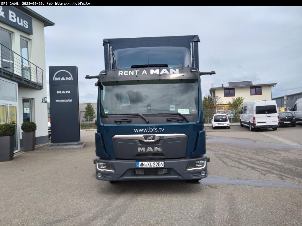 MAN TGL (TG3) 12.250 4x2 BL CH Plane und Spiegel, LB - Caminhão com lona: foto 2 MAN TGL (TG3) 12.250 4x2 BL CH Plane und Spiegel, LB - Caminhão com lona: foto 2