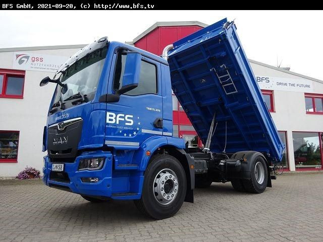 MAN TGM (TG3) 15.320 4x2 BL 3-Seiten Kipper, Anhänge - Caminhão basculante: foto 1 MAN TGM (TG3) 15.320 4x2 BL 3-Seiten Kipper, Anhänge - Caminhão basculante: foto 1