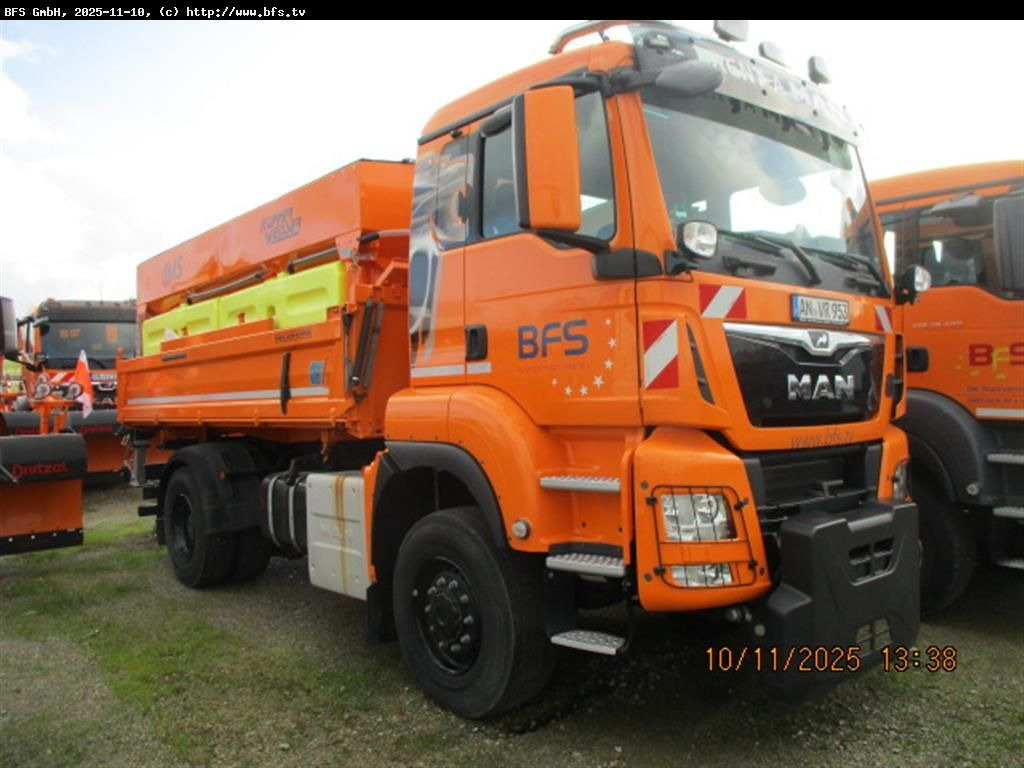MAN TGS 18.400 4x4 BL Winterdienst, Kipper - Caminhão basculante: foto 1 MAN TGS 18.400 4x4 BL Winterdienst, Kipper - Caminhão basculante: foto 1