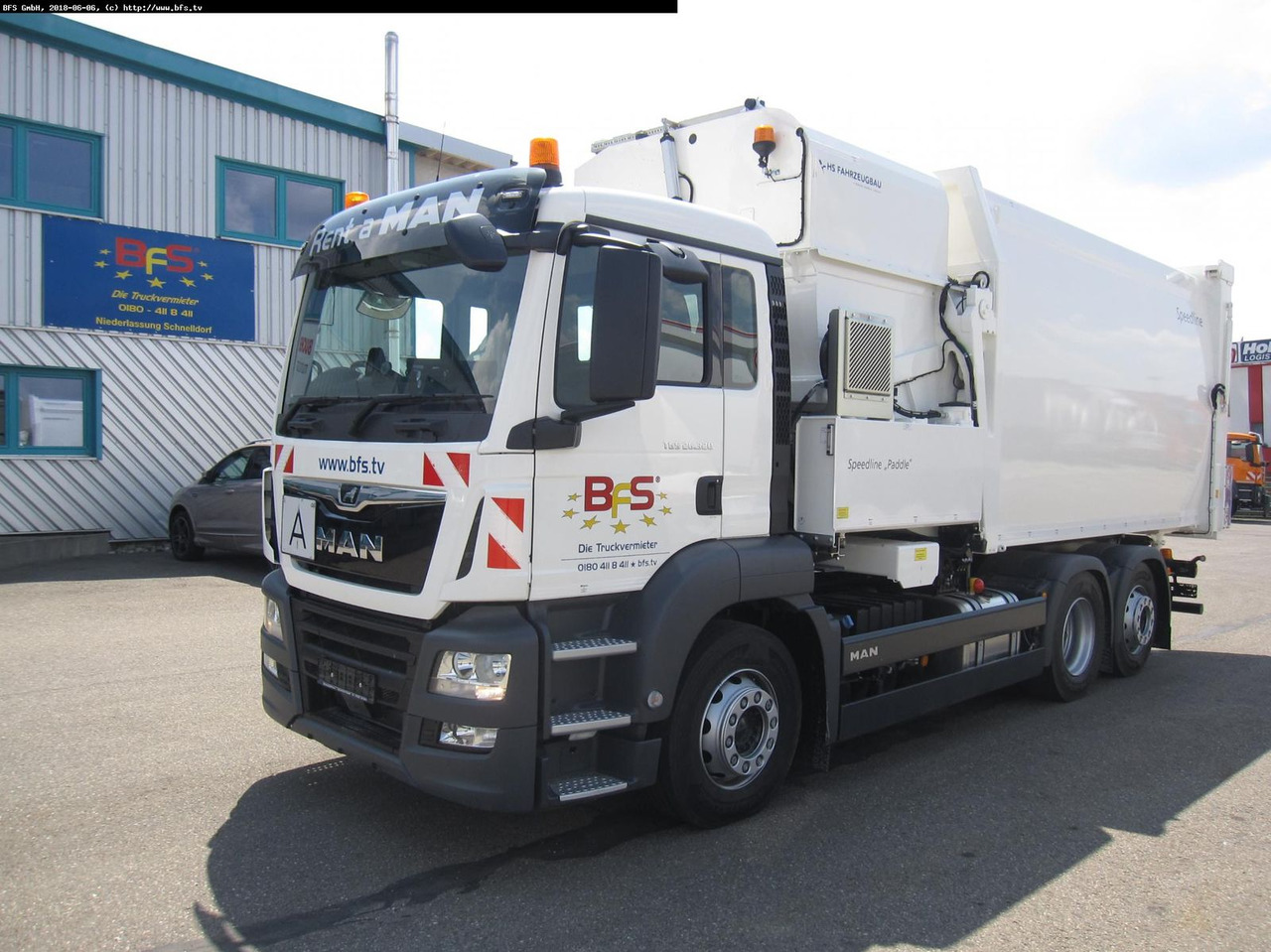 MAN TGS 26.320 6x2-4 LL HS SL Speedline 27 PPK - ViS - Caminhão de lixo: foto 1 MAN TGS 26.320 6x2-4 LL HS SL Speedline 27 PPK - ViS - Caminhão de lixo: foto 1