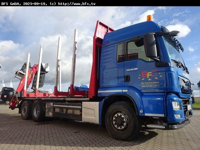 MAN TGS 26.500 6x4H-4BL Kurzholz - Caminhão florestal: foto 3 MAN TGS 26.500 6x4H-4BL Kurzholz - Caminhão florestal: foto 3