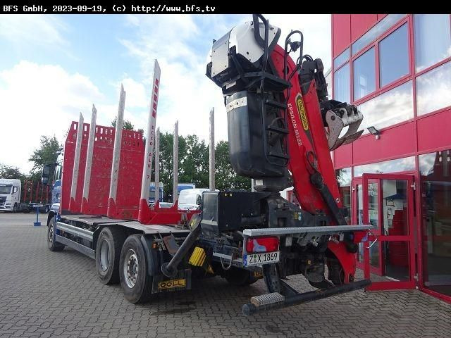 MAN TGS 26.500 6x4H-4BL Kurzholz - Caminhão florestal: foto 4 MAN TGS 26.500 6x4H-4BL Kurzholz - Caminhão florestal: foto 4