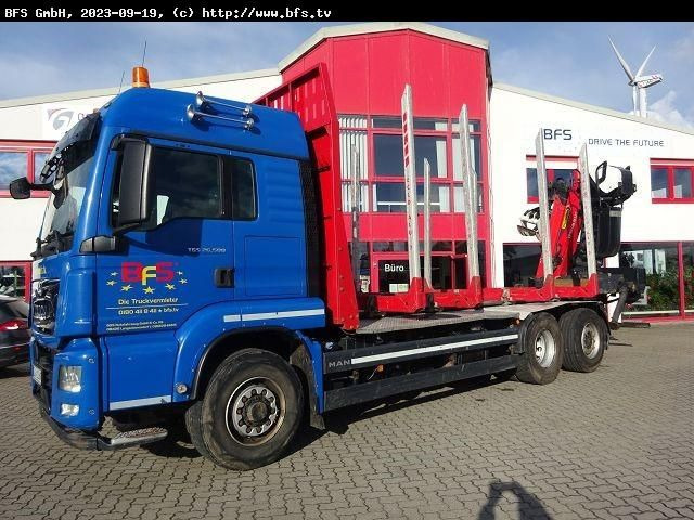 MAN TGS 26.500 6x4H-4BL Kurzholz - Caminhão florestal: foto 2 MAN TGS 26.500 6x4H-4BL Kurzholz - Caminhão florestal: foto 2
