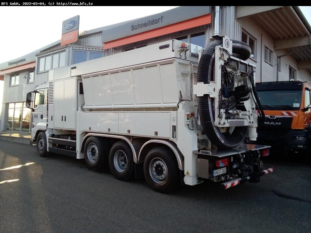 MAN TGS 35.510 8X4-4 BL RSP Saugbagger - Caminhão limpa fossa: foto 3 MAN TGS 35.510 8X4-4 BL RSP Saugbagger - Caminhão limpa fossa: foto 3