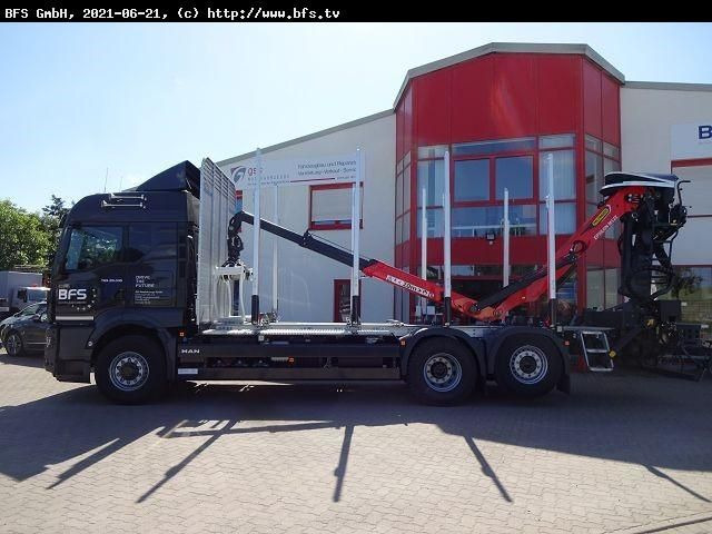 MAN TGS (TG3) 26.510 6x4H-4 BL CH Kurzholz Bio Öl - Caminhão florestal: foto 2 MAN TGS (TG3) 26.510 6x4H-4 BL CH Kurzholz Bio Öl - Caminhão florestal: foto 2