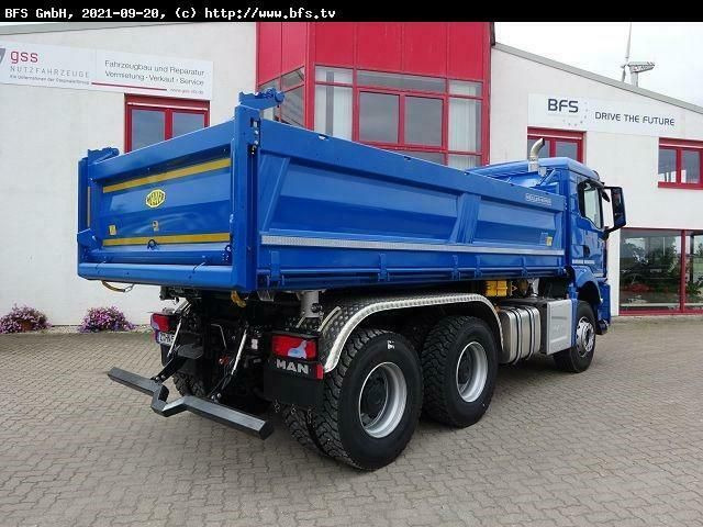 MAN TGS (TG3) 33.470 6x4 BB 3-Achsen, 3-Seiten Meill - Caminhão basculante: foto 3 MAN TGS (TG3) 33.470 6x4 BB 3-Achsen, 3-Seiten Meill - Caminhão basculante: foto 3