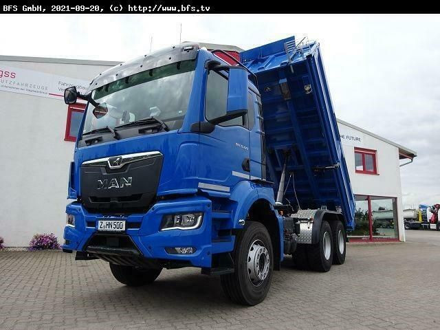 MAN TGS (TG3) 33.470 6x4 BB 3-Achsen, 3-Seiten Meill - Caminhão basculante: foto 1 MAN TGS (TG3) 33.470 6x4 BB 3-Achsen, 3-Seiten Meill - Caminhão basculante: foto 1