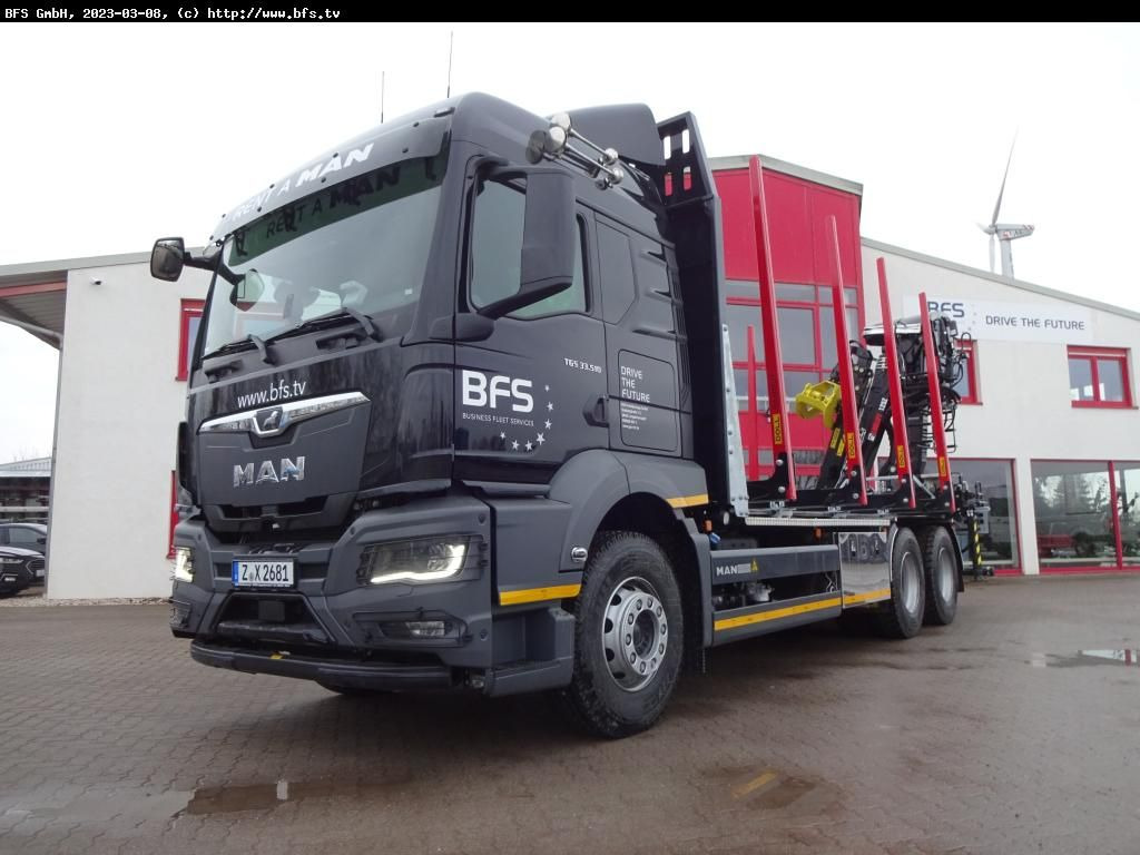 MAN TGS (TG3) 33.510 6x4 BL CH - Caminhão florestal: foto 1 MAN TGS (TG3) 33.510 6x4 BL CH - Caminhão florestal: foto 1