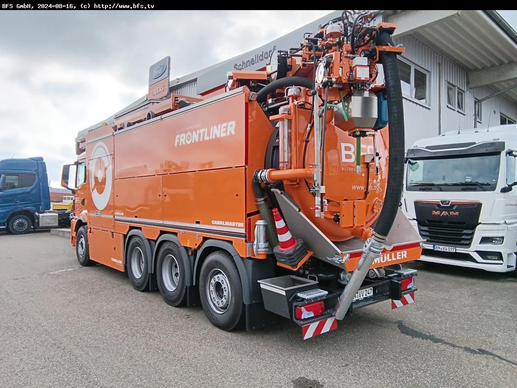 MAN TGS (TG3) 35.510 8x4-4 BL CH Canalmaster F 135 E - Caminhão limpa fossa: foto 3 MAN TGS (TG3) 35.510 8x4-4 BL CH Canalmaster F 135 E - Caminhão limpa fossa: foto 3