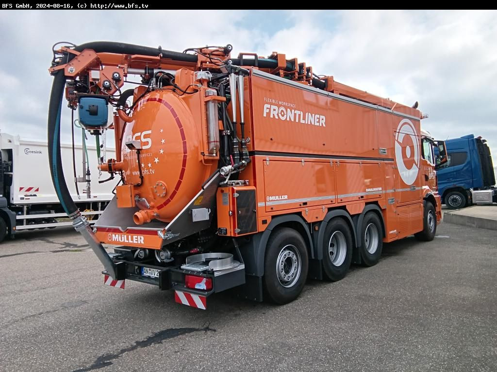 MAN TGS (TG3) 35.510 8x4-4 BL CH Canalmaster F 135 E - Caminhão limpa fossa: foto 2 MAN TGS (TG3) 35.510 8x4-4 BL CH Canalmaster F 135 E - Caminhão limpa fossa: foto 2