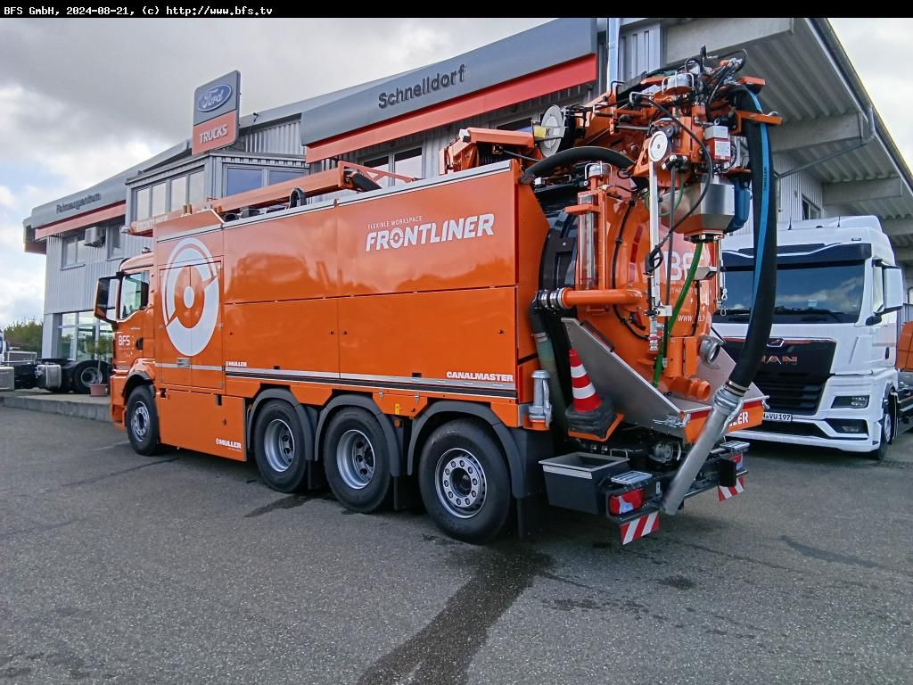 MAN TGS (TG3) 35.510 8x4-4 BL CH MÜLLER Canalmaster - Caminhão limpa fossa: foto 3 MAN TGS (TG3) 35.510 8x4-4 BL CH MÜLLER Canalmaster - Caminhão limpa fossa: foto 3