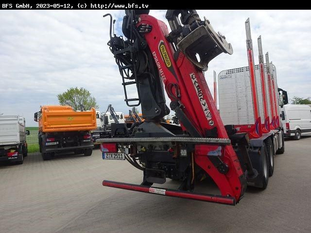 MAN TGX 26.510 6x4 BL Kurzholz, Sicherheitspaket Plu - Caminhão florestal: foto 3 MAN TGX 26.510 6x4 BL Kurzholz, Sicherheitspaket Plu - Caminhão florestal: foto 3