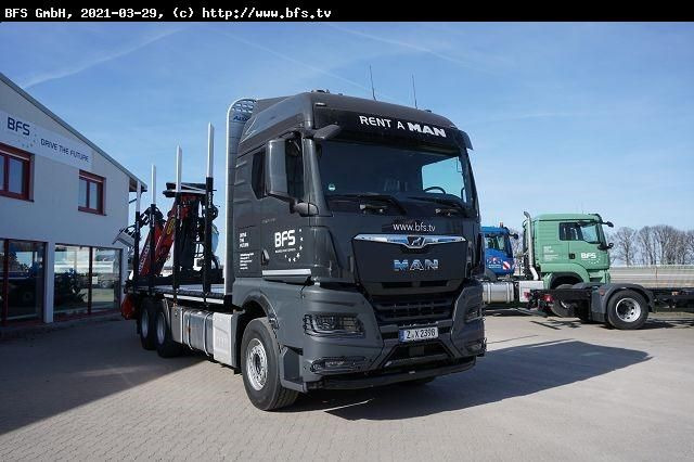 MAN TGX (TG3) 26.510 6x4 BL TG3, Plateau Aufbau - Caminhão florestal: foto 3 MAN TGX (TG3) 26.510 6x4 BL TG3, Plateau Aufbau - Caminhão florestal: foto 3