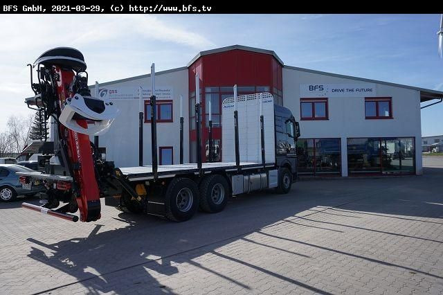 MAN TGX (TG3) 26.510 6x4 BL TG3, Plateau Aufbau - Caminhão florestal: foto 4 MAN TGX (TG3) 26.510 6x4 BL TG3, Plateau Aufbau - Caminhão florestal: foto 4