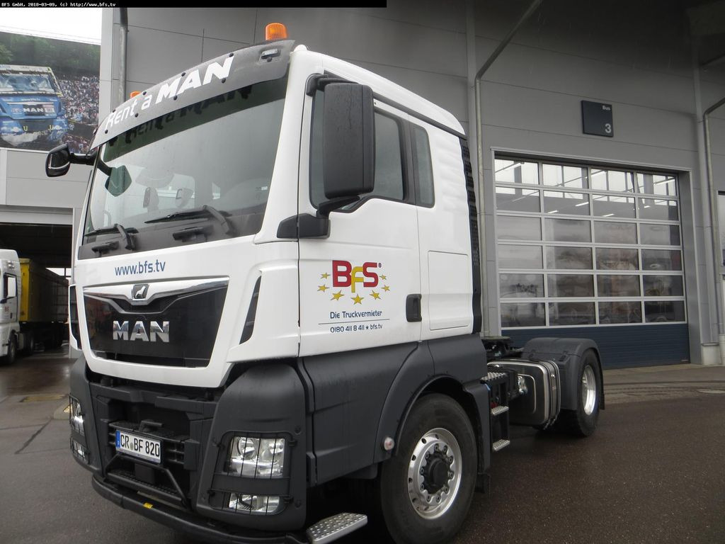 MAN TGX 18.500 4x4H BLS Kipphydraulik - Tractor: foto 1 MAN TGX 18.500 4x4H BLS Kipphydraulik - Tractor: foto 1