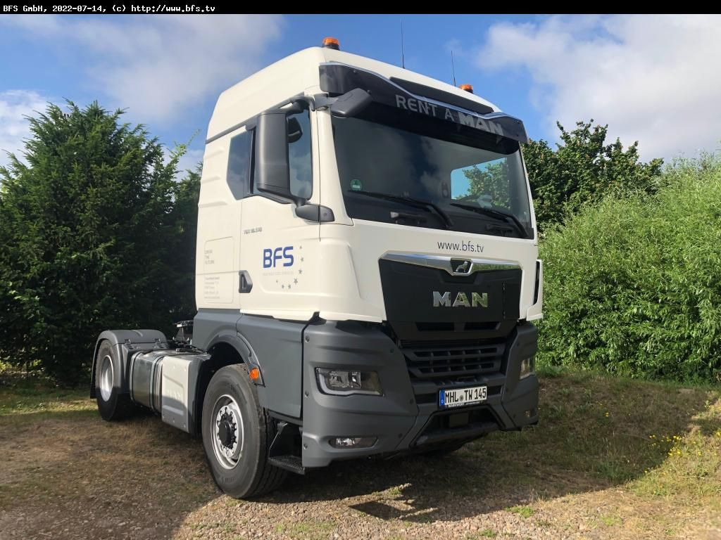 MAN TGX (TG3) 18.510 4x4H BLS Hydraulik, normalhoch - Tractor: foto 1 MAN TGX (TG3) 18.510 4x4H BLS Hydraulik, normalhoch - Tractor: foto 1