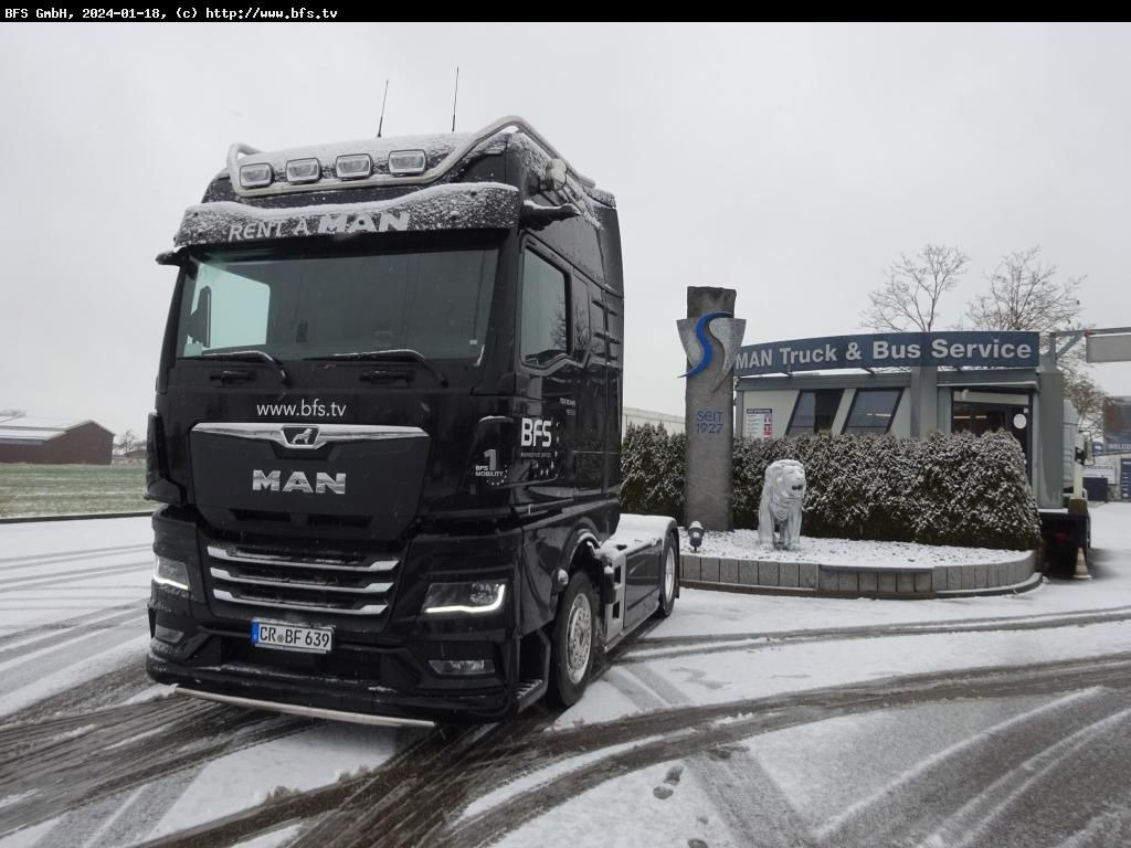 MAN TGX (TG3) 18.640 4x2 LL SA D38, Spiegellos - Tractor: foto 1 MAN TGX (TG3) 18.640 4x2 LL SA D38, Spiegellos - Tractor: foto 1