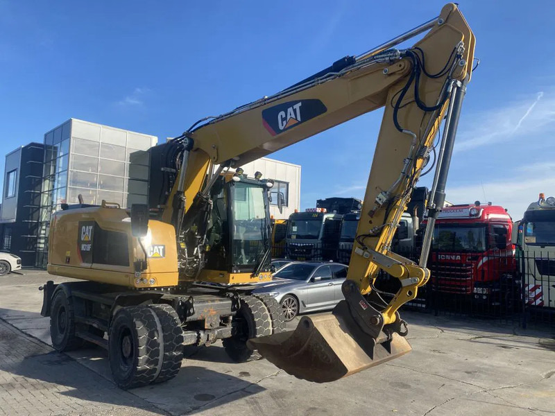 Caterpillar M318F VA-giek hydraulische snelwissel CW30, airco - Escavadeira de rodas: foto 3 Caterpillar M318F VA-giek hydraulische snelwissel CW30, airco - Escavadeira de rodas: foto 3