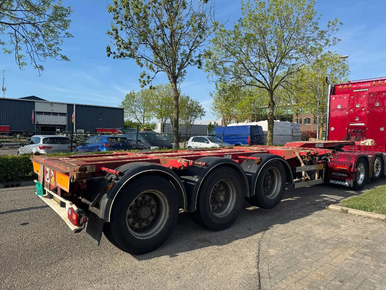 D-TEC FT-43-03V MULTI CHASSIS 20FT 40FT 45FT - Semireboque transportador de contêineres/ Caixa móvel: foto 4 D-TEC FT-43-03V MULTI CHASSIS 20FT 40FT 45FT - Semireboque transportador de contêineres/ Caixa móvel: foto 4