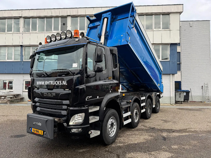 DAF CF 530 8X4 - FULL STEEL SUSP. - BIG AXLES + HYVA TIPPER - Caminhão basculante: foto 1 DAF CF 530 8X4 - FULL STEEL SUSP. - BIG AXLES + HYVA TIPPER - Caminhão basculante: foto 1