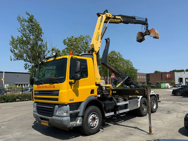 DAF CF 85.410 6X4 - EURO 5 + PALFINGER PK15500 + REMOTE + PALFINGER HOOK - Caminhão grua: foto 1 DAF CF 85.410 6X4 - EURO 5 + PALFINGER PK15500 + REMOTE + PALFINGER HOOK - Caminhão grua: foto 1