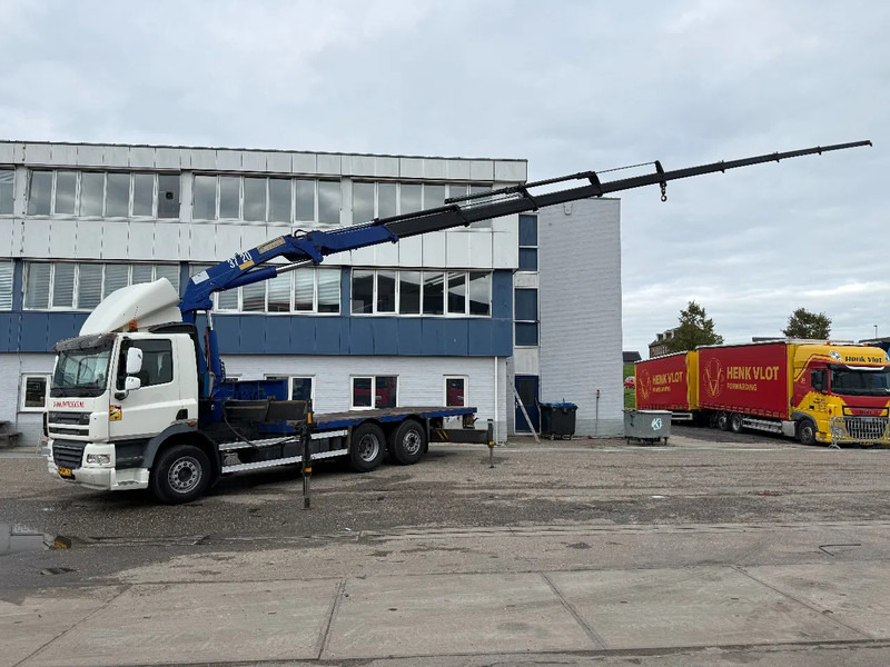 DAF CF 85 6X2 EURO 5 + HMF 37 TON/M + REMOTE CONTROL - Camião de caixa aberta/ Plataforma, Caminhão grua: foto 3 DAF CF 85 6X2 EURO 5 + HMF 37 TON/M + REMOTE CONTROL - Camião de caixa aberta/ Plataforma, Caminhão grua: foto 3
