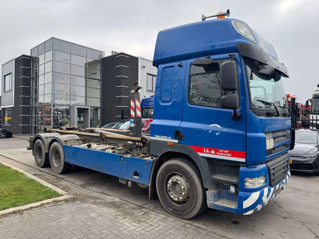 Caminhão polibenne DAF CF 85 6X2 - EURO 5 + VDL HOOK + LIFT AXLE + TÜV: foto 9