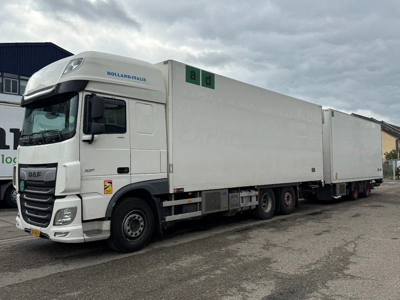 DAF XF 480 6X2 + 2 AXLE HANGER + TRS COOLING + DHOLLANDIA LIFT (2x) - Caminhão frigorífico: foto 1 DAF XF 480 6X2 + 2 AXLE HANGER + TRS COOLING + DHOLLANDIA LIFT (2x) - Caminhão frigorífico: foto 1