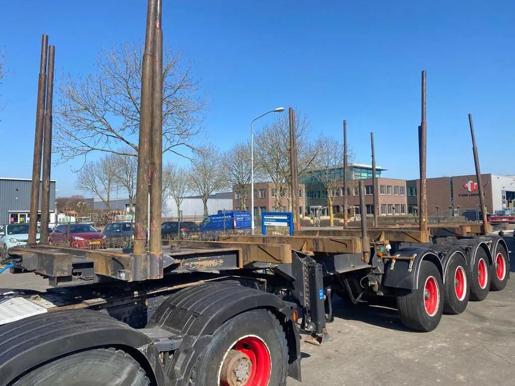 Doll 4 AXLE - BPW - WOOD / HOLZ / TIMBER TRANSPORTER - Semi-reboque florestal: foto 1 Doll 4 AXLE - BPW - WOOD / HOLZ / TIMBER TRANSPORTER - Semi-reboque florestal: foto 1