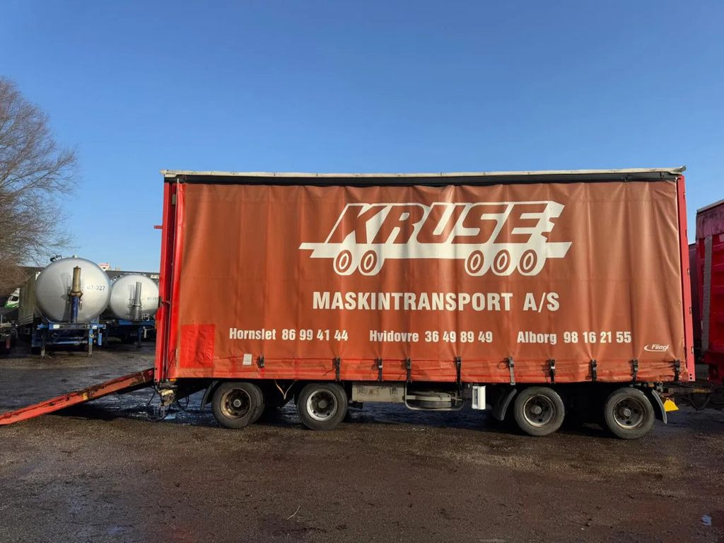 Fliegl VPS 320 HYDRAULIC RAMP 3,15 M 4X BPW AXLE UOPLYS - Reboque de lona: foto 5 Fliegl VPS 320 HYDRAULIC RAMP 3,15 M 4X BPW AXLE UOPLYS - Reboque de lona: foto 5