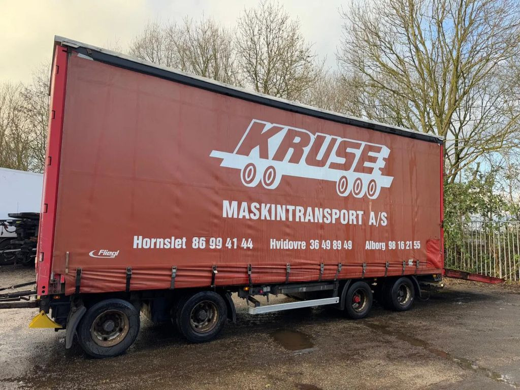 Fliegl VPS 320 HYDRAULIC RAMP 3,15 M 4X BPW AXLE UOPLYS - Reboque de lona: foto 2 Fliegl VPS 320 HYDRAULIC RAMP 3,15 M 4X BPW AXLE UOPLYS - Reboque de lona: foto 2