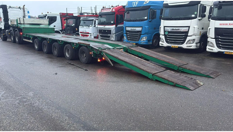Goldhofer STZ-H5,5 ACLE, 3 AXLE FORCED STEERING, DOUBLE HYDRAULIC RAMPS, TUV TILL 11-11-2026 - Semireboque baixa: foto 3 Goldhofer STZ-H5,5 ACLE, 3 AXLE FORCED STEERING, DOUBLE HYDRAULIC RAMPS, TUV TILL 11-11-2026 - Semireboque baixa: foto 3