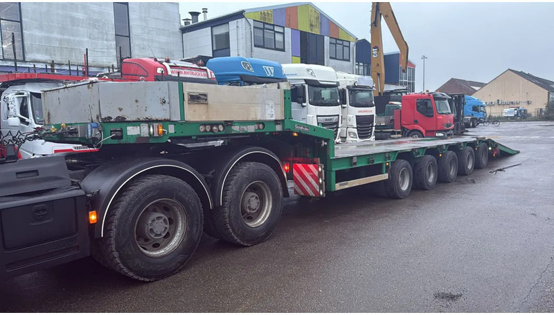 Goldhofer STZ-H5,5 ACLE, 3 AXLE FORCED STEERING, DOUBLE HYDRAULIC RAMPS, TUV TILL 11-11-2026 - Semireboque baixa: foto 1 Goldhofer STZ-H5,5 ACLE, 3 AXLE FORCED STEERING, DOUBLE HYDRAULIC RAMPS, TUV TILL 11-11-2026 - Semireboque baixa: foto 1