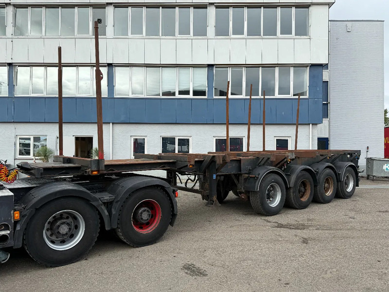 KEL-BERG 4 AXLE - BPW - EXTENDABLE - HOLZ/WOOD/HOUT - Semi-reboque florestal: foto 1 KEL-BERG 4 AXLE - BPW - EXTENDABLE - HOLZ/WOOD/HOUT - Semi-reboque florestal: foto 1