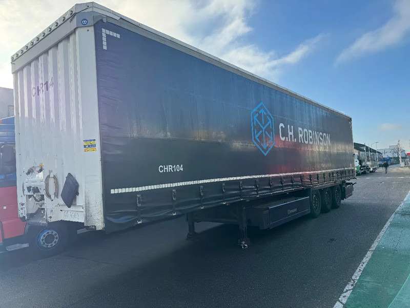 Krone SD 3 AXLE SLIDING ROOF PALLETKIST CODE XL - Semi-reboque de lona: foto 1 Krone SD 3 AXLE SLIDING ROOF PALLETKIST CODE XL - Semi-reboque de lona: foto 1