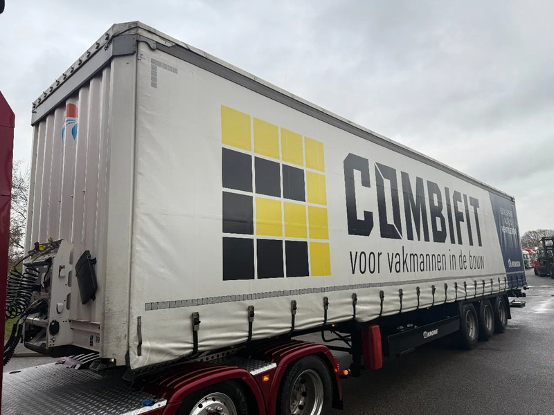 Krone SD, ZIJBORDEN, ONDERVOUW LAADKLEP 2000KG, APK 01-08-2026 - Semi-reboque de lona: foto 1 Krone SD, ZIJBORDEN, ONDERVOUW LAADKLEP 2000KG, APK 01-08-2026 - Semi-reboque de lona: foto 1